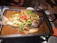 -探鱼·鲜青椒爽麻烤鱼(北京路天河城店)