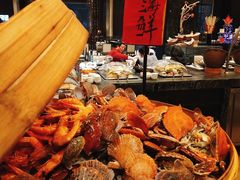 蒸海鲜-北京希尔顿逸林酒店-逸轩西餐厅-自助餐厅