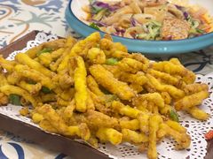 咸蛋黄菌菇-阿拉丁新疆风味餐厅·清真(罗廊巷店)
