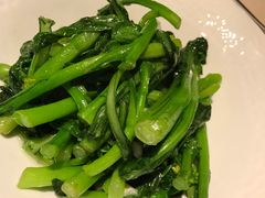 猪油渣炒农家菜心-百味馆·粤菜·湛江菜(后海花园店)