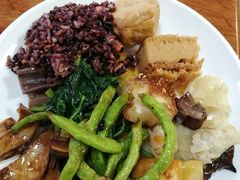 炒紫米饭（咸）-莲池素食(明秀店)