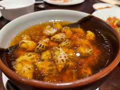 古越陈酿煮花螺-杭州西子湖四季酒店·金沙厅