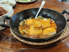 铁板酸菜豆腐-东江海鲜酒家(艺都分店)