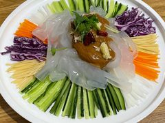 五彩大拉皮-金豆角砂锅焖面(安贞店)