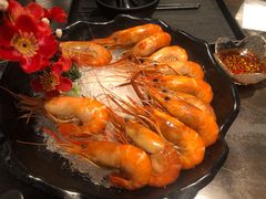 冰镇醉沼虾-乔街深夜食堂·台州菜·高压锅生蚝(杭州总店)