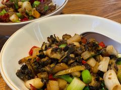 酸萝卜炒田螺-印象鲵宴·张家界地标美食名片(溪布街店)