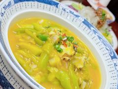 海螺炖茄子-爷爷的烀饼店