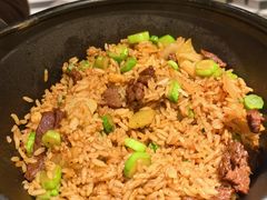 潮州酸菜牛肉炒饭-留半山·香港食堂(啦啦宝都店)