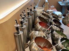 自助调料区-晓沸牛肉海鲜小火锅(白湖亭万达广场店)