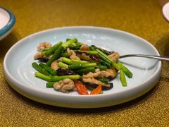桃仁虾饺皇酿羊肚菌-颂福楼·南京菜(定淮门店)