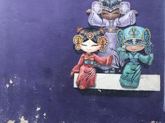 -槟城街头艺术街区