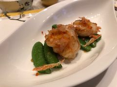 樱花虾XO酱爆虾球带子-朝(澳门伦敦人店)