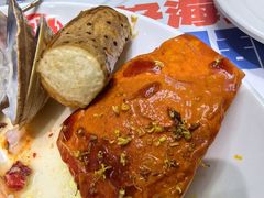 砂锅焗三样-大锅强·蒸海鲜青岛菜(吾悦广场店)