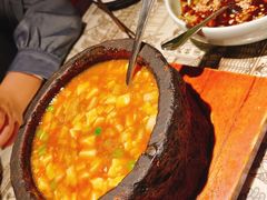 石锅鸡汤豆腐-绿茶餐厅(千岛湖银泰城店)