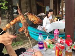-尚庄度假村·庭台树下·户外烧烤·团建CS·轰趴营地(上庄水库店)