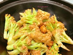 堂烹虾酱有机花菜-狮王府淮扬菜(新街口友谊店)