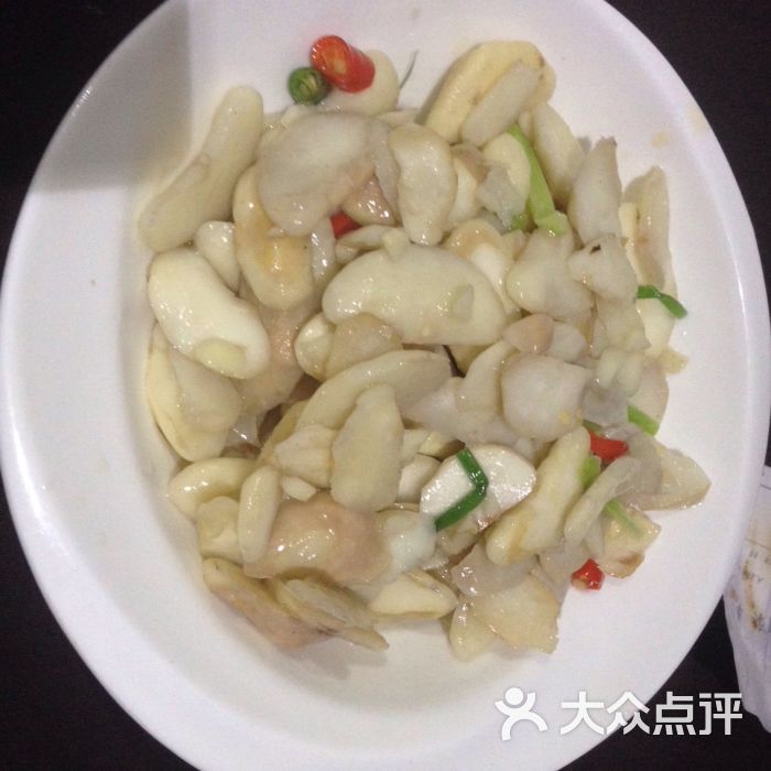 清炒菱角米