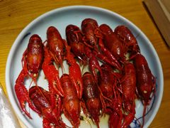 花雕醉龙虾-丁记盐蘸牛肉·新杭菜(河东路店)