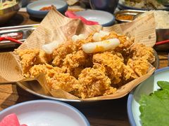 -明洞阿姨·韩式酱蟹烤肉·创意料理(三元桥店)