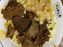 花市豌杂面加牛肉-花市豌杂面(民生路店)