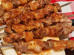一把羊肉串配现烤馕-西贝(金桥店)