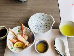 水煮螃蟹配醋-蟹道乐(道顿堀本店)