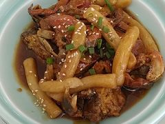 蟹炒年糕-七的湖·晚芳亭·阳澄湖农家菜·大闸蟹(莲花岛店)