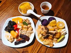 紫薯丸子-百荷园蔬食自助餐厅(德辉广场店)