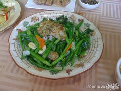 鱼滑炒菜心-同顺鹅庄(南华路店)