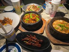石锅杭椒牛蛙-桂满陇天书(南京德基旗舰店)