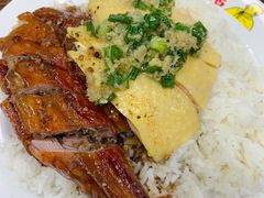 烧鸭油鸡双拼饭-陈光记烧腊店(罗保博士街店)