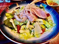 波尔凯塔火腿菠菜色拉-杭州西子湖四季酒店-WL BISTRO西湖餐厅(灵隐路店)