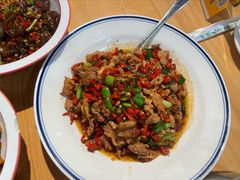 碎红辣椒炒肉-憨伢子·家常菜小食堂·有锅气の炒菜(江汉路店)