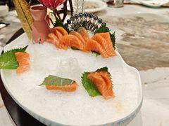 三文鱼拼北极贝-小榄公饭店·岭南庭院餐厅(民安北路店)