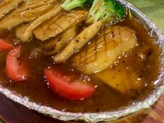 铁板美味牛扒菇-佛有缘素食馆·荔湾老字号(陈家祠首店)