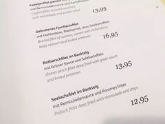 菜单-NORDSEE Frankfurt Fisch Franke