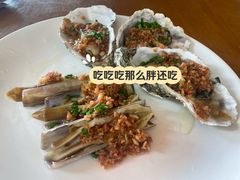 漳港大竹蛏蒜蓉-天然居·漳港海鲜·海景餐厅(南澳总店)