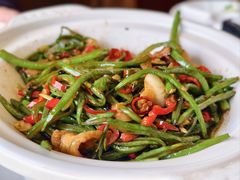 砂煲扁豆丝-天和晟烤鸭店(国展店)