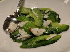 蟹肉炒凉瓜-镛记酒家