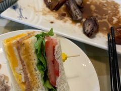 公司三文治-茶米烧腊茶餐厅(石龙店)