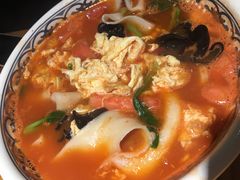 西红柿鸡蛋刀削面-山西人家(锦创书城店)