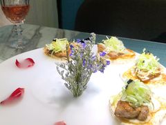 法式香煎鹅肝(客)-蜜桃花开·中西融合菜E&W(南长街店)