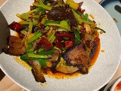 蕨粑炒腊肉-山石榴·贵州菜(丰盛里店)