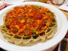 西红柿浇汁莜面-西贝(枫蓝国际购物中心店)