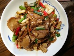 -廖师傅大蒜炒腊肉(袁家岭店)