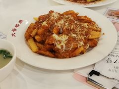 肉酱芝士焗薯条-大哥餐厅(西城花园店)