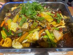 -干老庆贵州留一手烤鱼·地摊火锅(财经大学店)