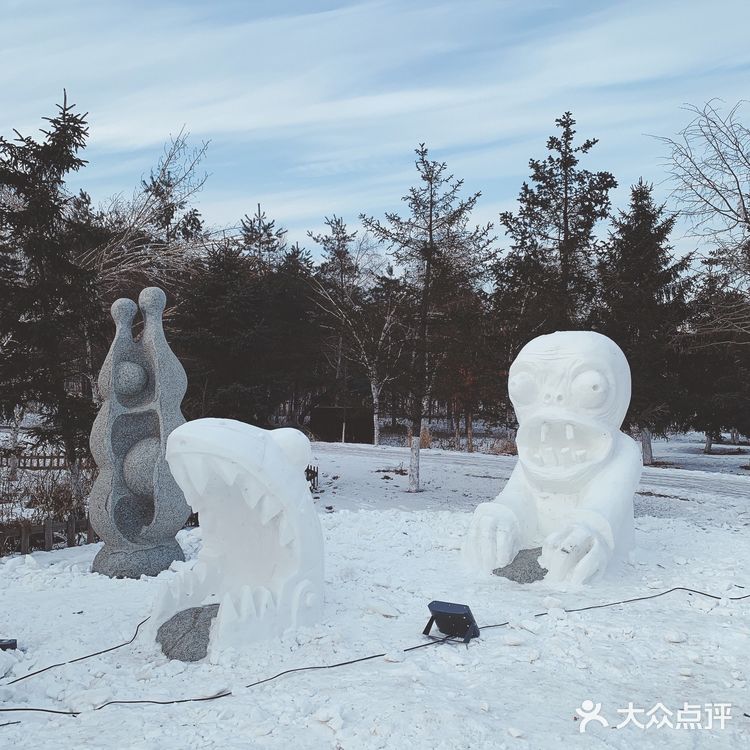踩雪看冰雕滑个雪才是冬天正确的打开方式