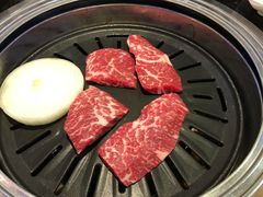 极品牛上脑边烧烤-青松馆韩国料理(香港中路佳世客店)