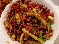 爆炒鱿鱼须-丹虾|文和友小龙虾·烙锅(陕西路旗舰店)